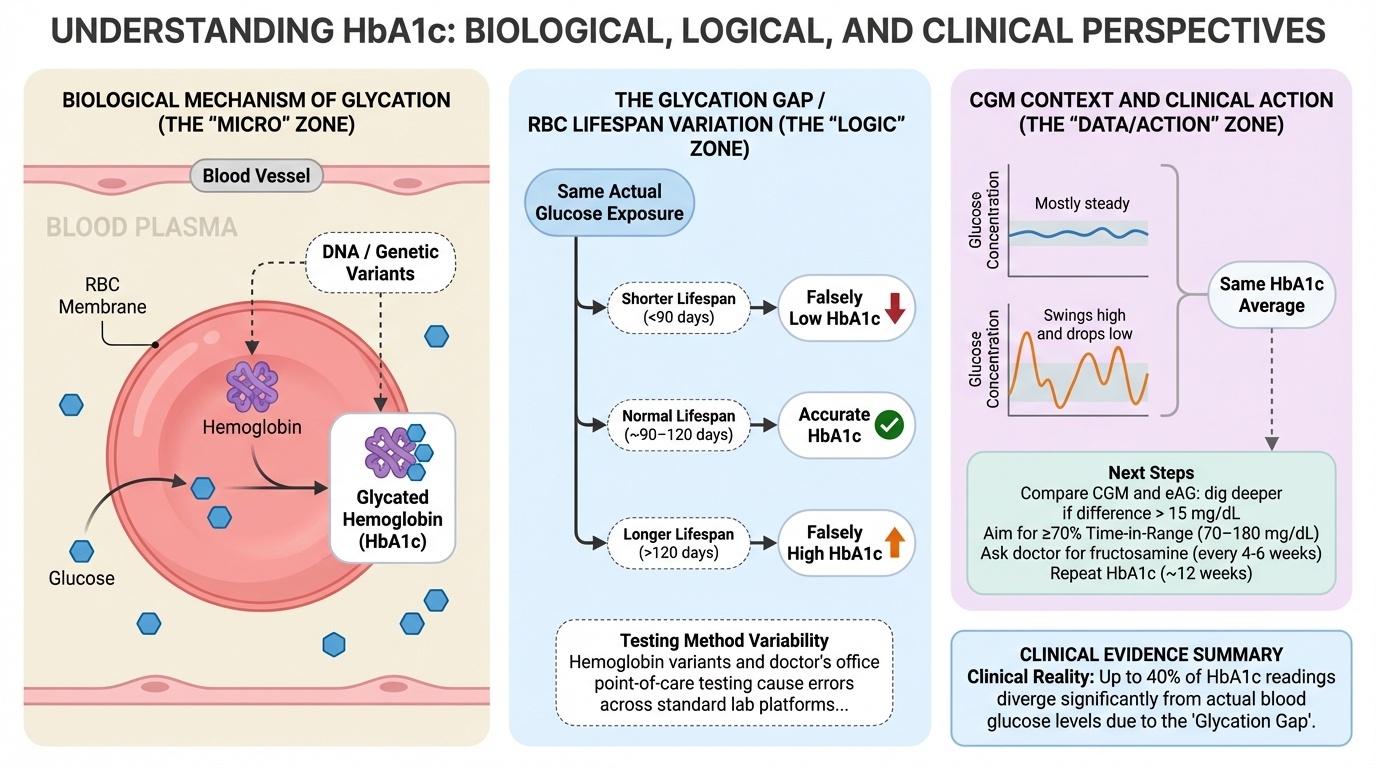 Your HbA1c Number May Be Lying to You — And Genetics Explains Why