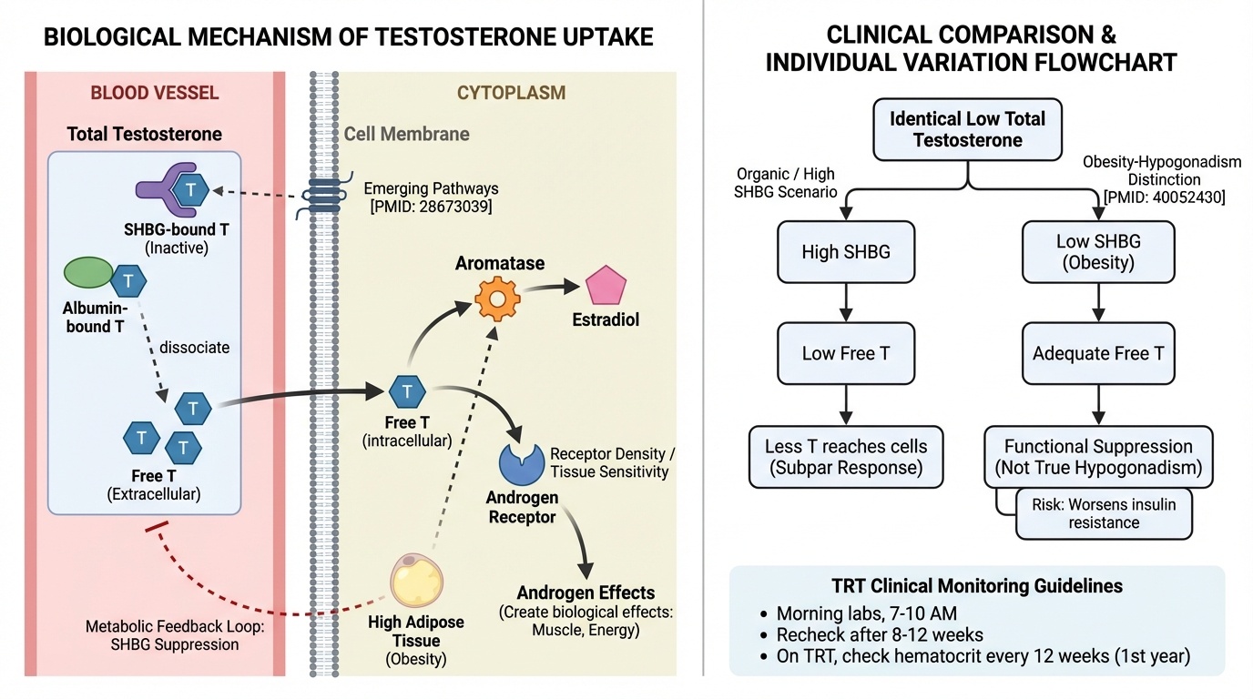 Your Testosterone Number Is Lying to You: Why Free vs. Total T Is the Difference Between Optimized and Overlooked