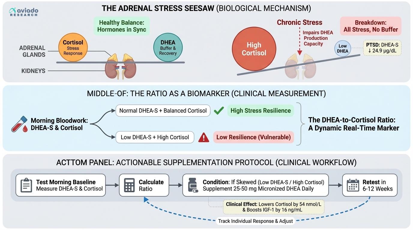 Your DHEA Level Is a Stress Scorecard — Here's How to Read It