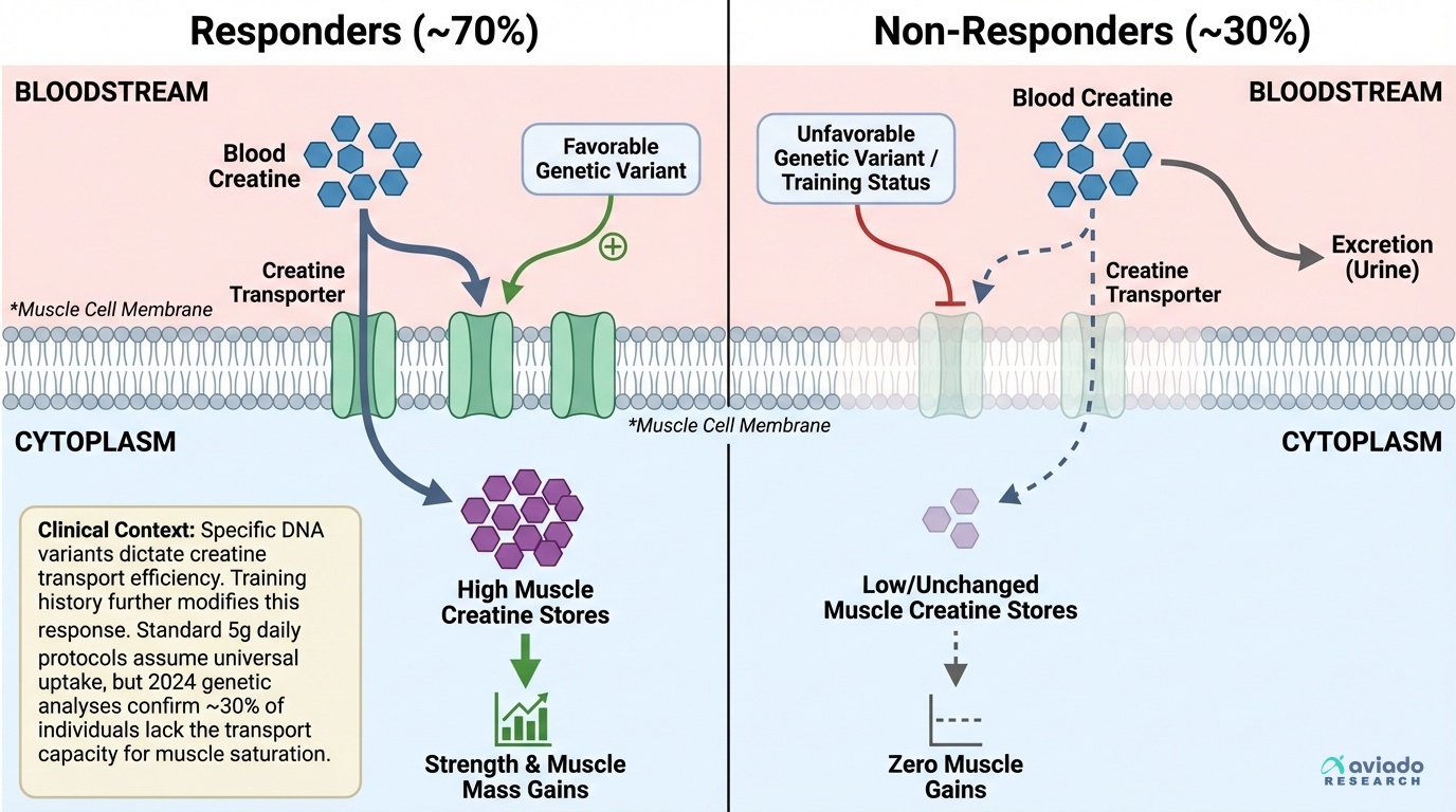Your Genetics Determine Whether Creatine Works for You — And Science Is Just Starting to Figure Out Why