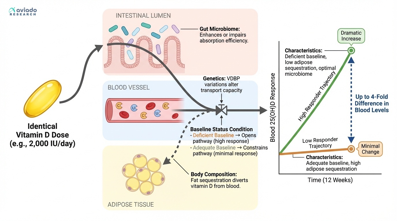Your Vitamin D Supplement Dose Is Probably Wrong — And Only Your Blood Can Tell You Why